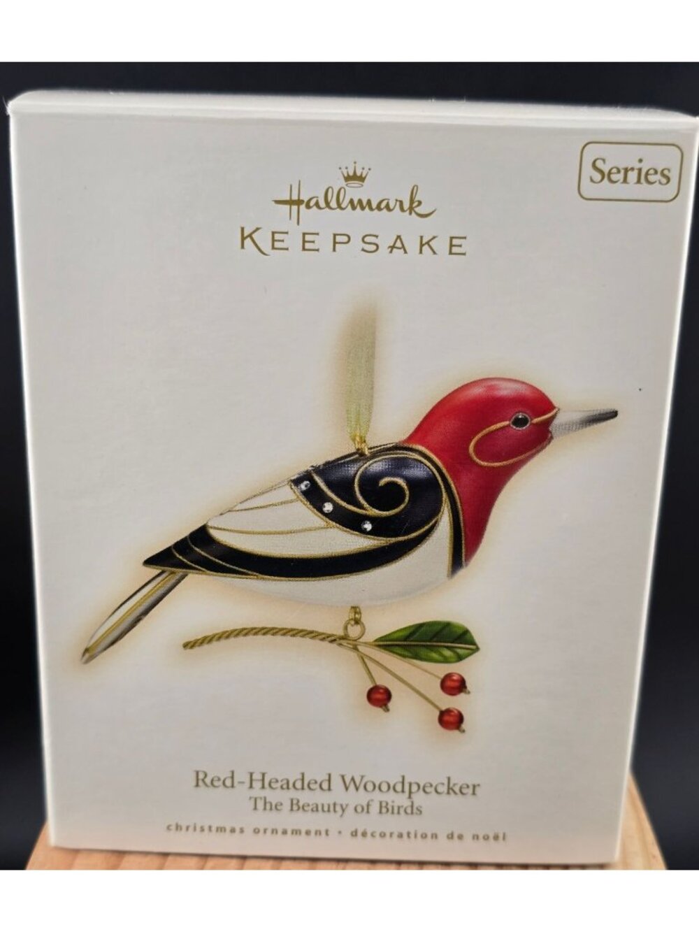 Hallmark Keepsake 2009 Red-Headed Woodpecker Ornament The Beauty Of Birds Series